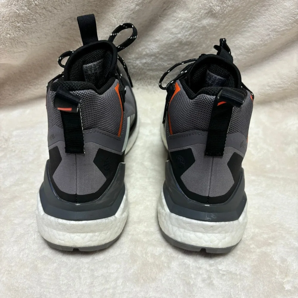 Adidas Womens Terrex Free Hiker 2.0 Gore Tex Hiking Shoes US 8.5 Gray‎ Boots